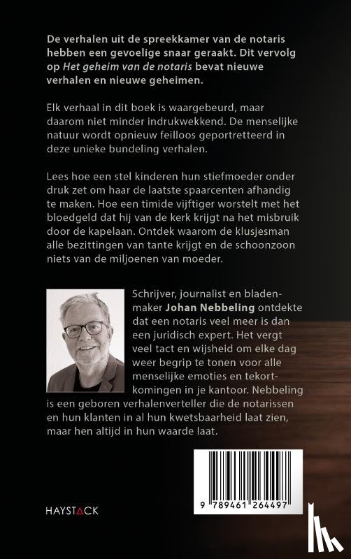Nebbeling, Johan - Nieuwe geheimen van de notaris