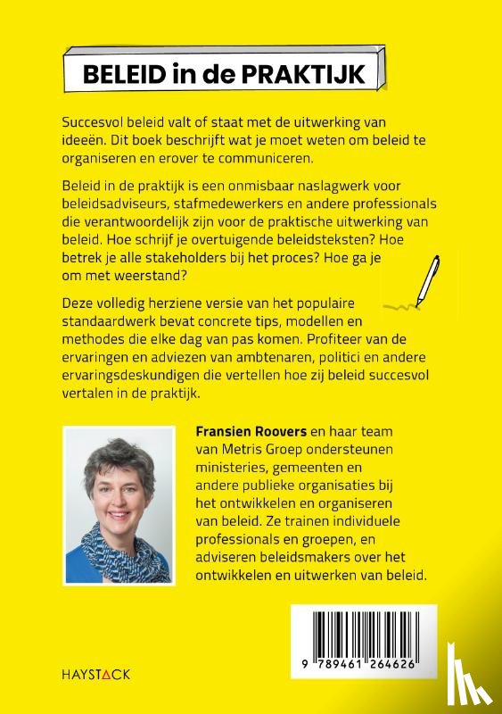 Roovers, Fransien - Beleid in de praktijk