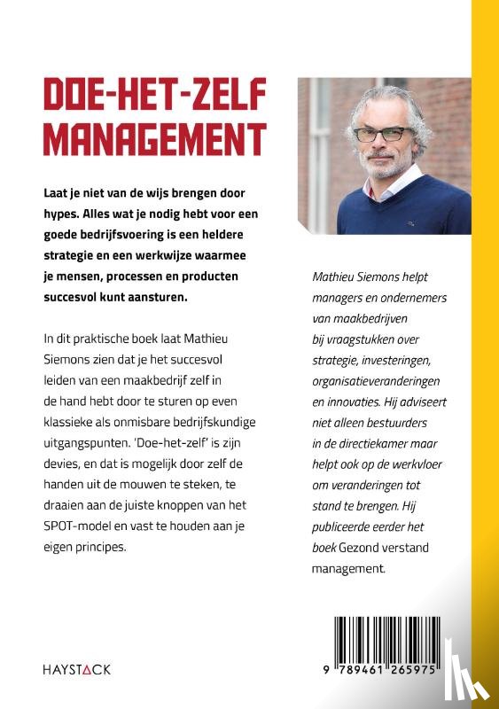 Siemons, Mathieu - Doe-het-zelf management