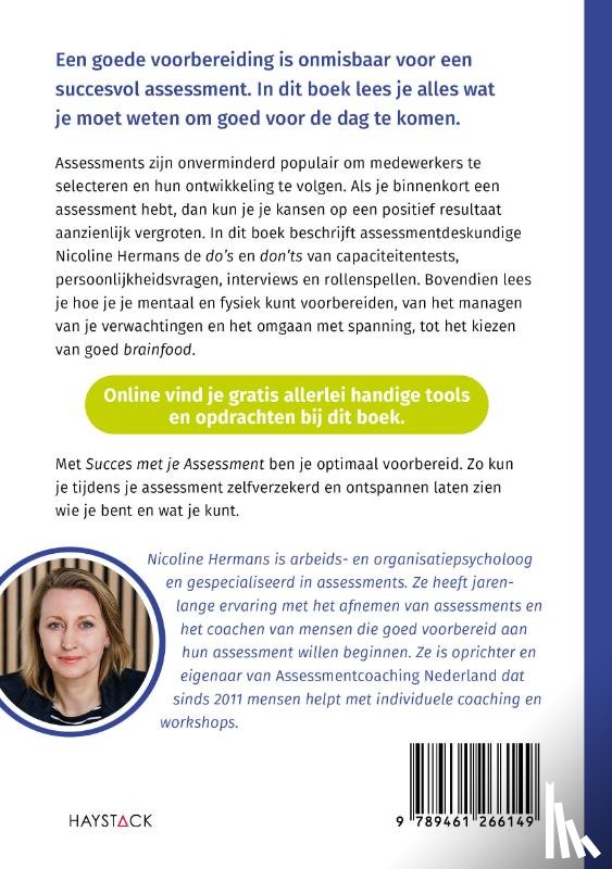 Hermans, Nicoline - Succes met je assessment