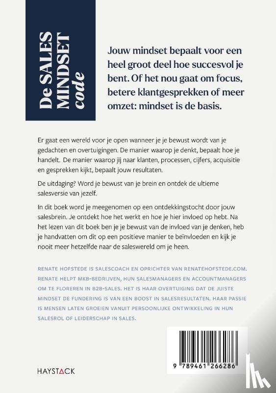 Hofstede, Renate - De sales mindset code