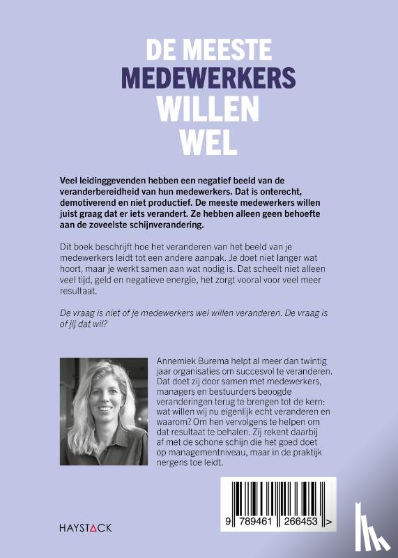 Burema, Annemiek - De meeste medewerkers willen wel