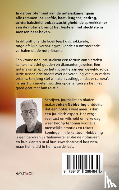 Nebbeling, Johan - De laatste geheimen van de notaris