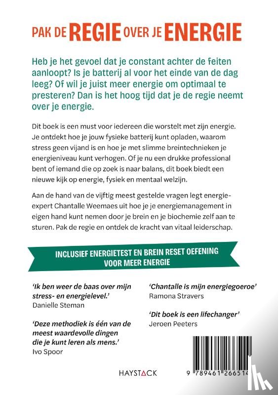 Weemaes, Chantalle - Pak de regie over je energie