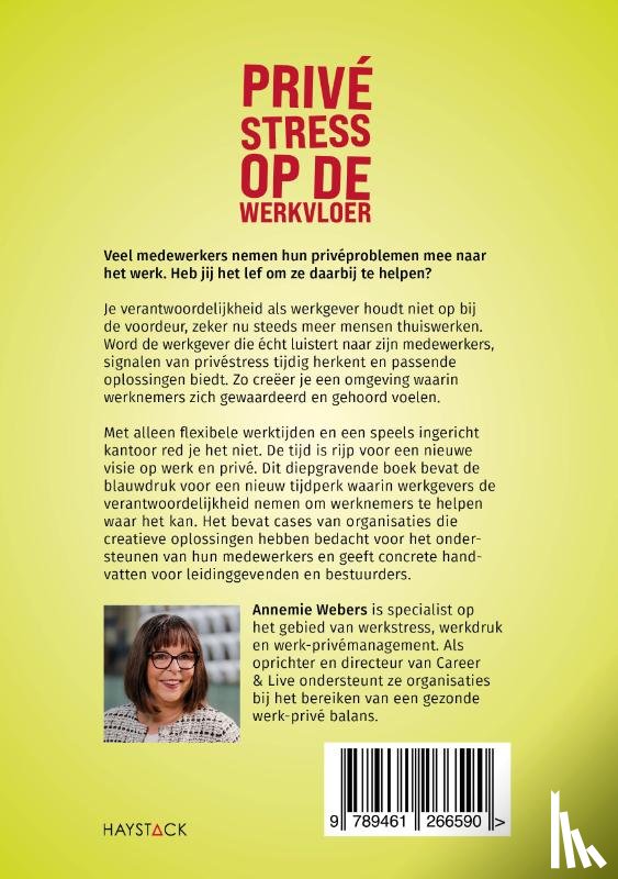 Webers, Annemie - Privéstress op de werkvloer