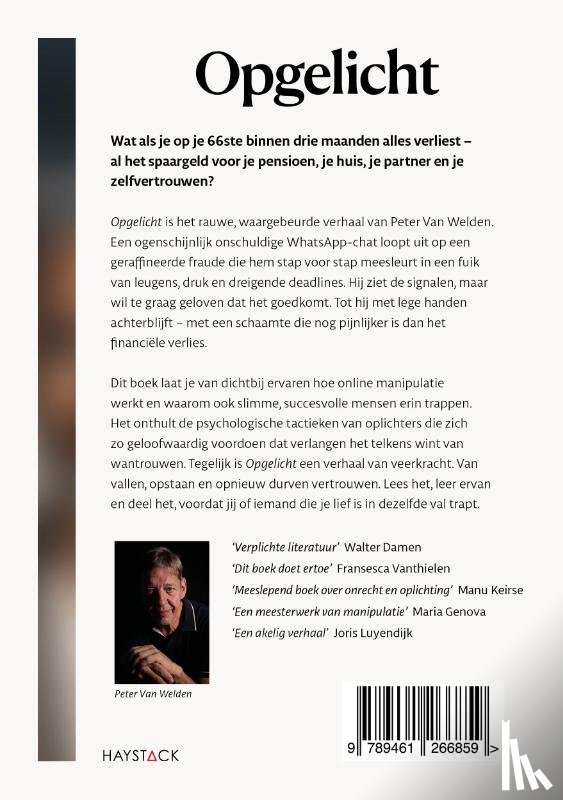 Welden, Peter Van - Opgelicht