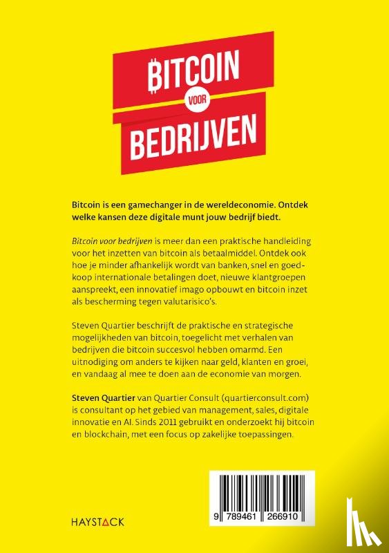 Quartier, Steven - Bitcoin voor bedrijven