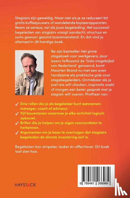 Brand, Maarten - Het kleine stageboek voor begeleiders