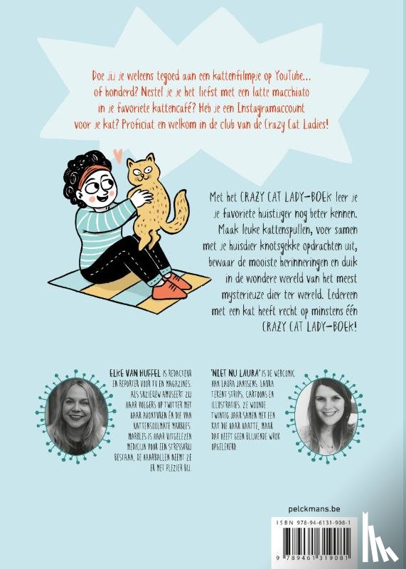 Huffel, Elke Van - Crazy Cat Lady-boek