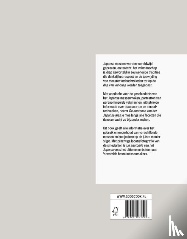 Symonds, Helen, Saunders, Tom - De anatomie van het Japanse mes