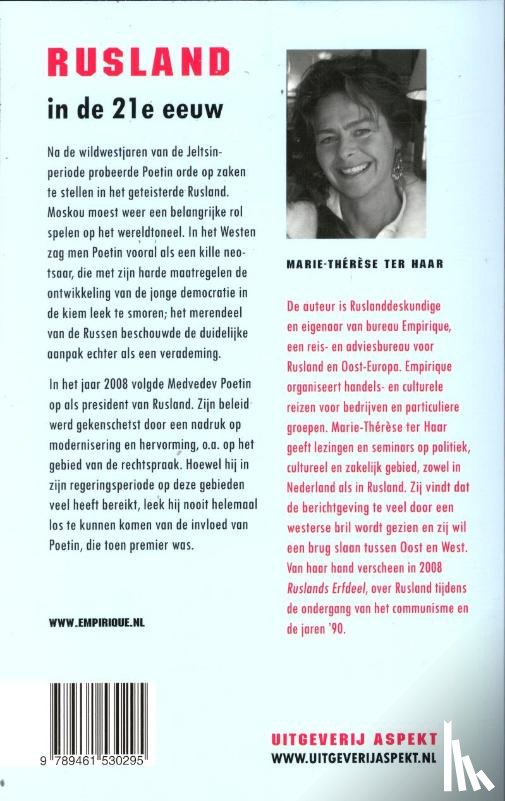 Haar, Marie-Thérèse ter - Rusland in de 21e eeuw