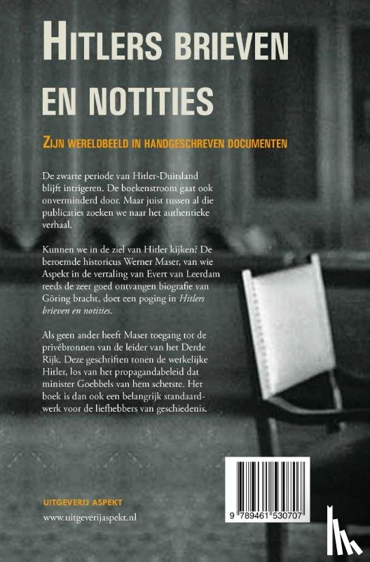 Maser, W. - Hitlers Brieven en notities