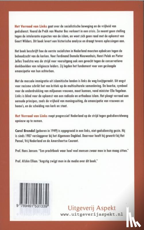 Brendel, Carel - Het verraad van links