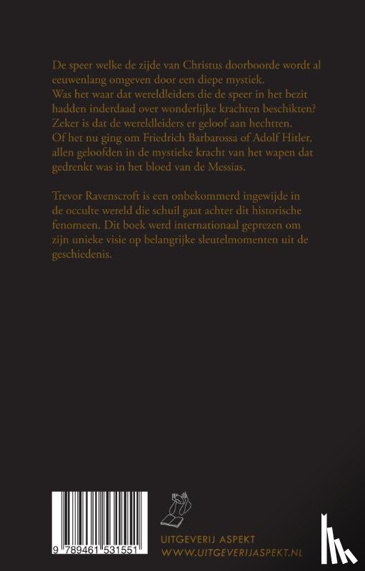 Ravenscroft, Trevor - De lans van het lot