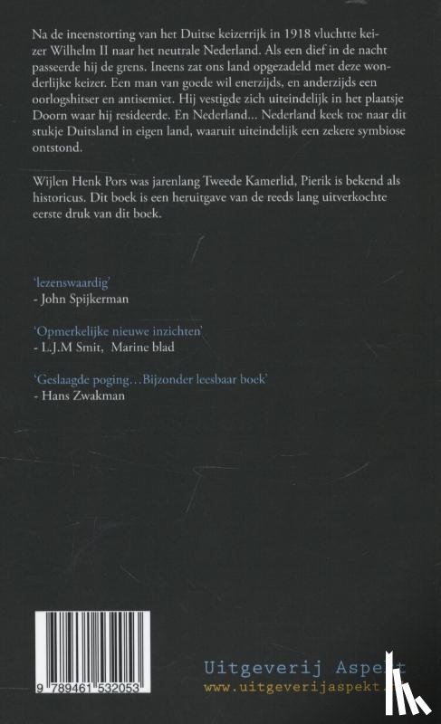 Pierik, Perry, Pors, Henk - De verlaten monarch