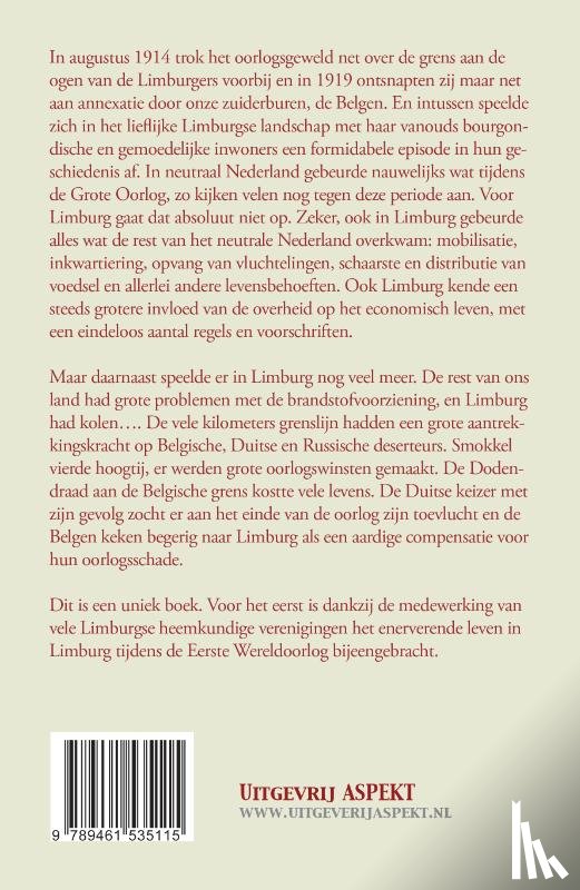 Linden, Henk van der, Rosier, Eugène - Limburg en de Eerste Wereldoorlog