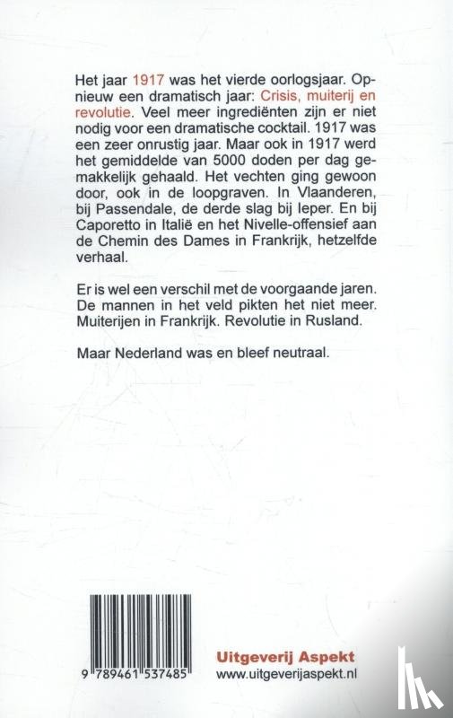 Linden, Henk van der, Pierik, Perry - Het dramatische jaar 1917