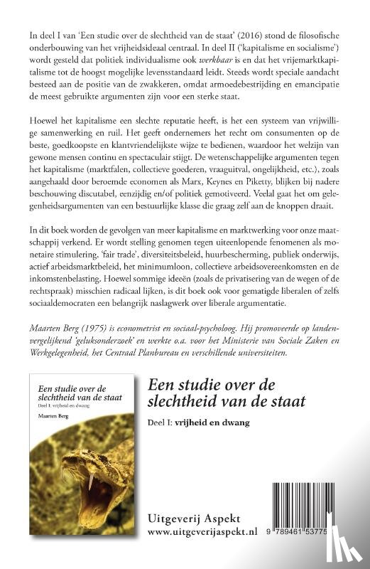 Berg, Maarten - deel II kapitalisme en socialisme