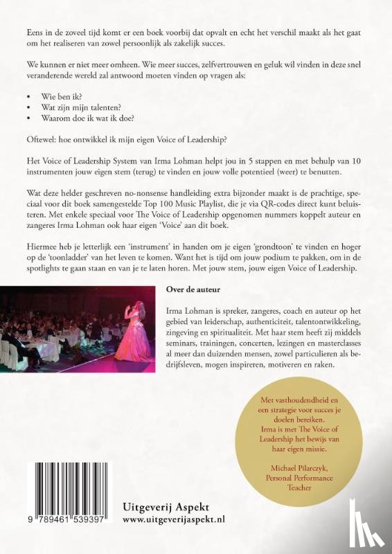 Lohman, Irma - The voice of leadership