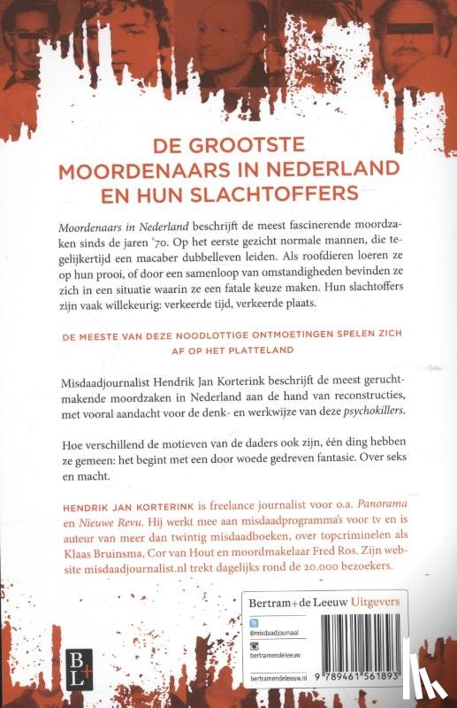 Korterink, Hendrik Jan - Moordenaars in Nederland