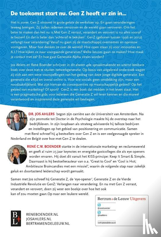 Ahlers, Jos, Boender, René C.W. - GenZ verrast, verandert, verovert...