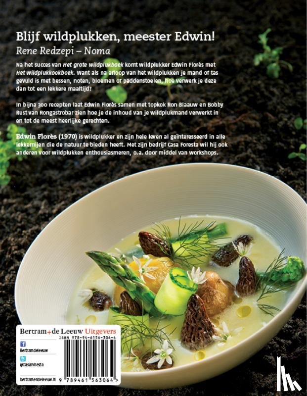 Florès, Edwin, Blaauw, Ron, Rust, Bobby - Het grote wildpluk kookboek