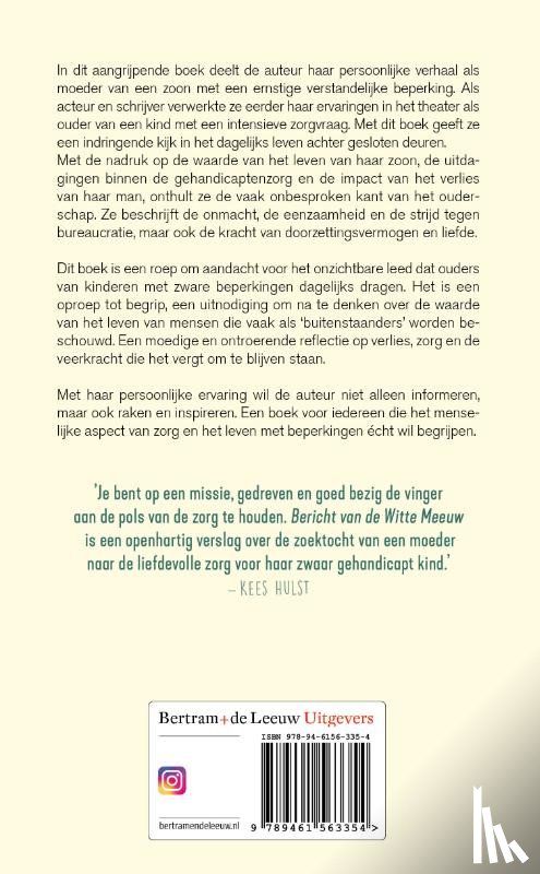 Weelden, Marike van - Bericht van de Witte Meeuw