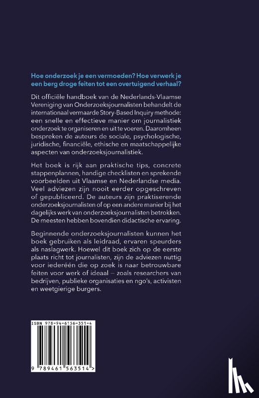  - Handboek voor onderzoeksjournalisten