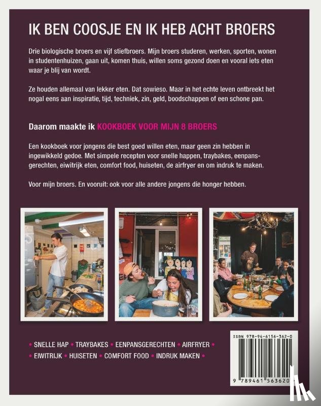 Kruijsen, Coosje - Kookboek voor mijn 8 broers