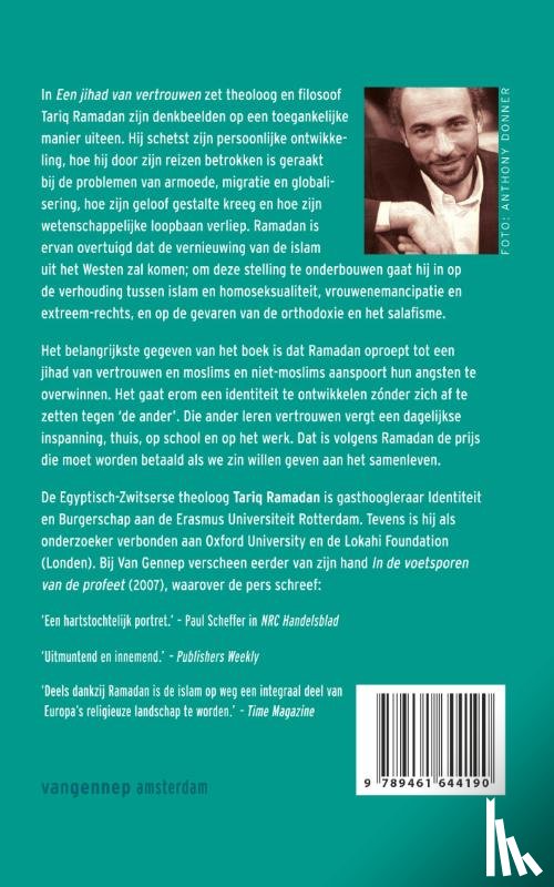 Ramadan, Tariq - Een jihad van vertrouwen