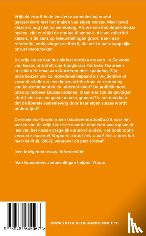 Gunsteren, Herman van - De vloek van kiezen