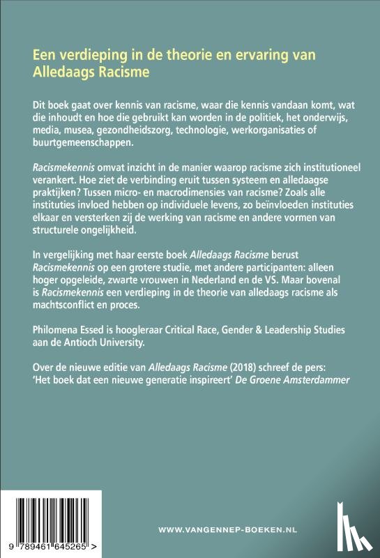 Essed, Philomena - Racismekennis