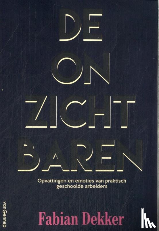 Dekker, Fabian - De onzichtbaren