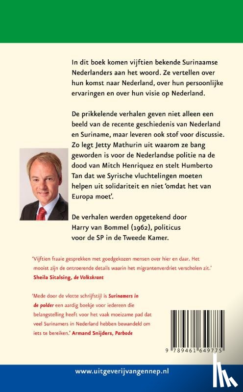 Bommel, Harry van - Surinamers in de polder