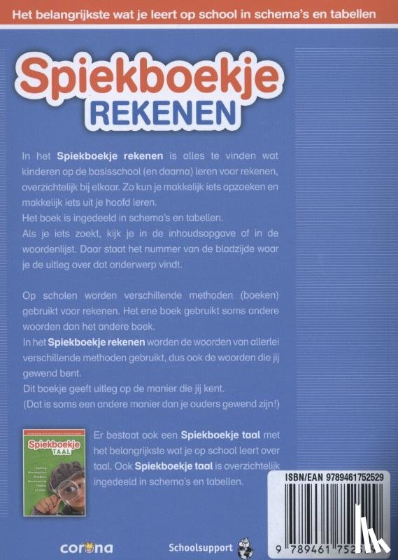  - Spiekboekje rekenen