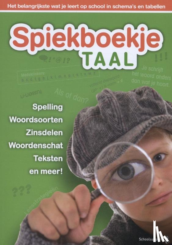Garde, Gerard van de - Spiekboekje Taal