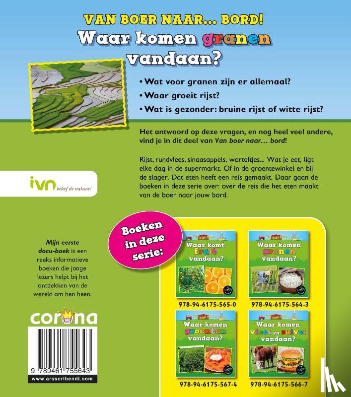 Staniford, Linda - Waar komen granen vandaan?