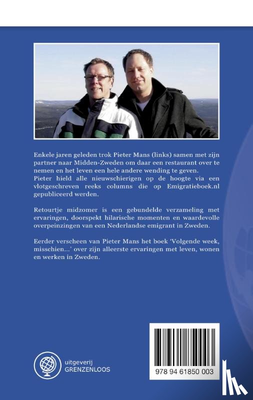 Mans, Pieter - Retourtje Midzomer