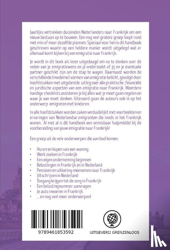 Dorp, Eric Jan van, Wouters, Karin - Succesvol Emigreren naar Frankrijk