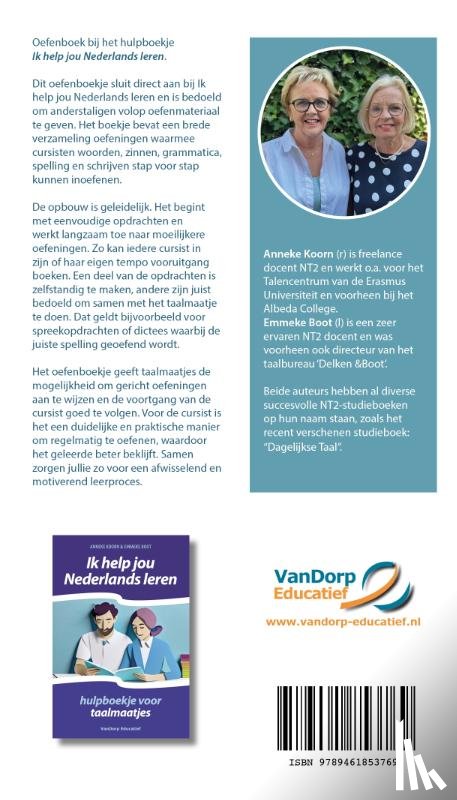 Koorn, Anneke, Boot, Emmeke - Ik help jou Nederlands leren - Oefenboek