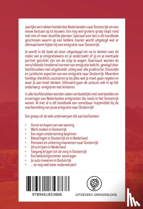Dorp, Eric Jan van, Wouters, Karin - Succesvol emigreren naar Oostenrijk