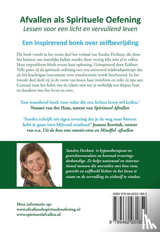 Derksen, Sandra - Afvallen als spirituele oefening
