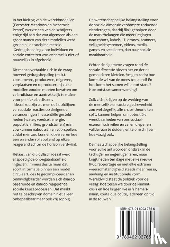 Nijssen, J.B., Walter, H.J.G. - De sociale dimensie van de opwarming