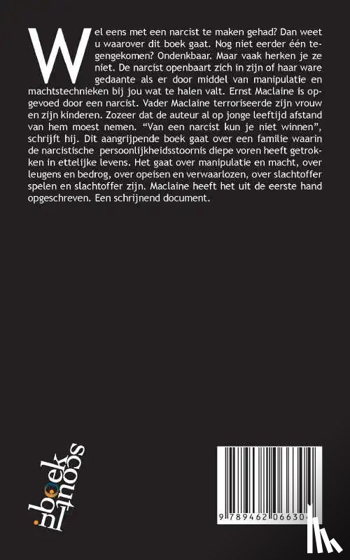 Maclaine, Ernst - Een leven met narcisten
