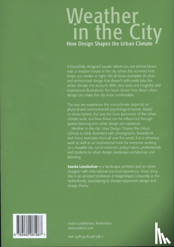 Lenzholzer, Sanda - Weather in the city