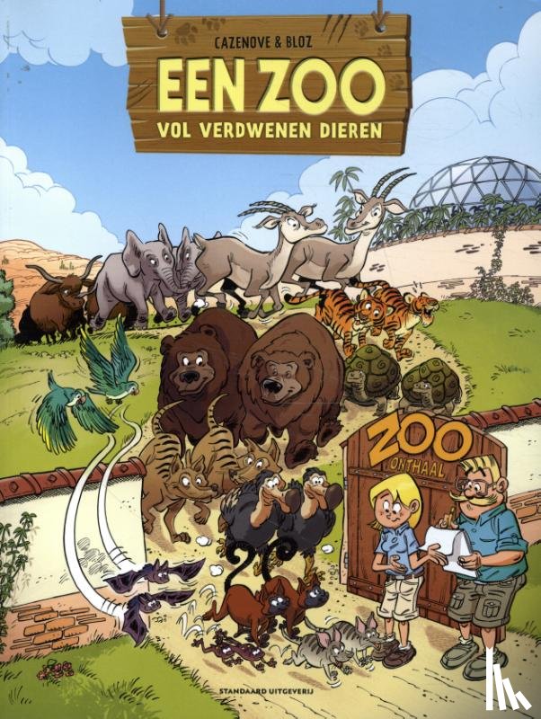 Cazenove, Christophe - Een zoo vol verdwenen dieren