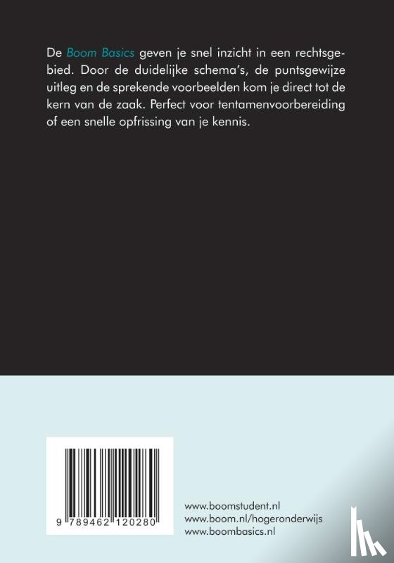 Cnossen, J.P., Jol, D.S. - Boom basics strafrecht