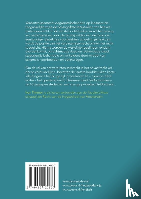 Timmer, I. - Verbintenissenrecht begrepen