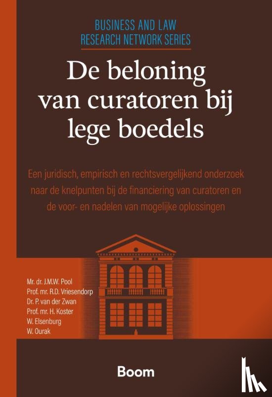 Pool, J.M.W., Vriesendorp, R.D., Zwan, P.W. van der, Koster, H. - De beloning van curatoren bij lege boedels