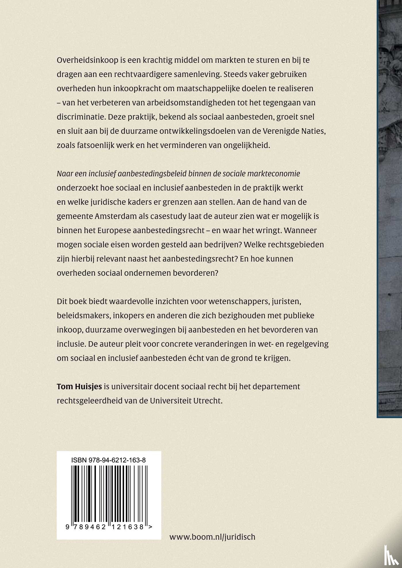 Huisjes, T.S. - Naar een inclusief aanbestedingsbeleid binnen de sociale markteconomie
